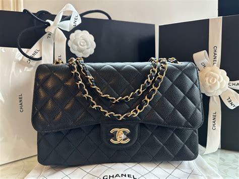 chanel classic maxi jumbo caviar flap bag|Chanel Classic Flap Bag: How Much Is It & Is It Worth .